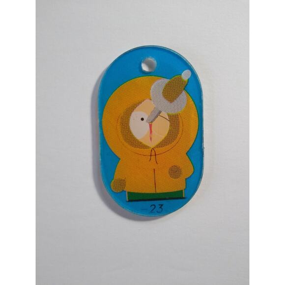 South Park Pinball Machine Keychain Kenny Original NOS Plastic Promo 1998 - Picture 3 of 4